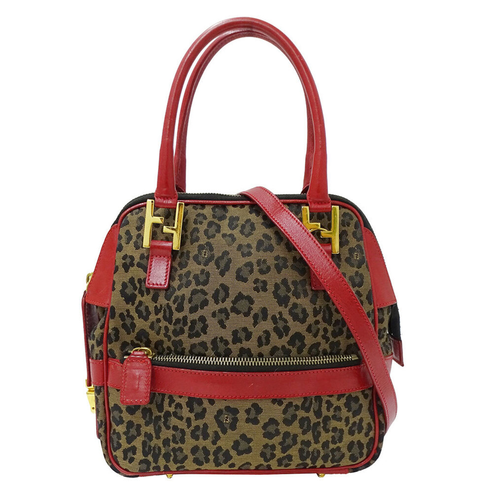 Fendi handbag for women, brand name, handbag/shoulder bag, 2-way, canvas and ...